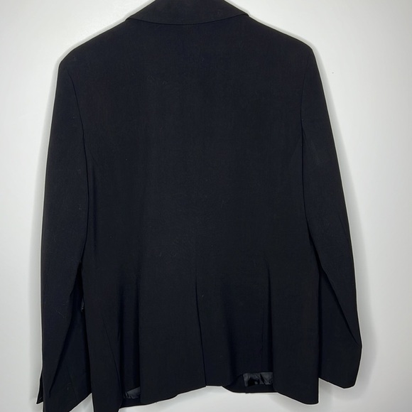 NWT New York & Company Black Relaxed Tailored Boyfriend Blazer - Picture 8 of 9